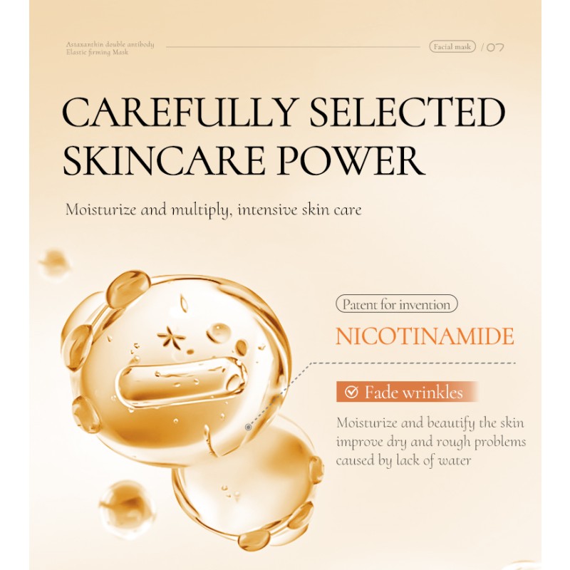 Facial Mask Manufacturer - Elastic Firming Lifting Moisturizing