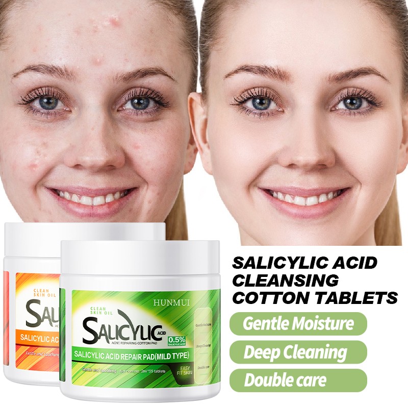 Salicylic Acid Pads Factory - OEM Acne Marks Cleaning Cotton
