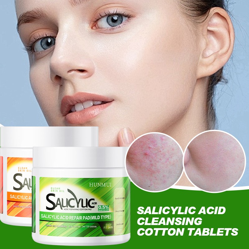 Salicylic Acid Pads Factory - OEM Acne Marks Cleaning Cotton
