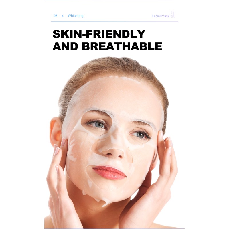 Sheet Mask Manufacturer - Nicotinamide Whitening Moisturizing Bulk