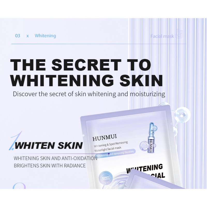 Face Mask Factory - Private Label 5pcs Whitening Anti-aging 28ml