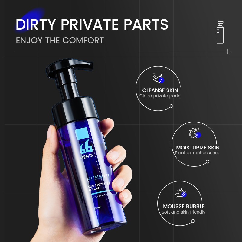Men Intimate Wash Manufacturer - Private Label Ph Balanced Foaming