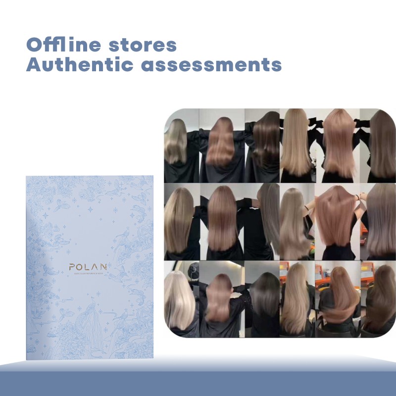Hair Dye Swatch Book - Professional Display Chart