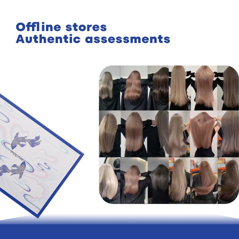 Hair Color Chart Book - 86 Shades Salon Swatch