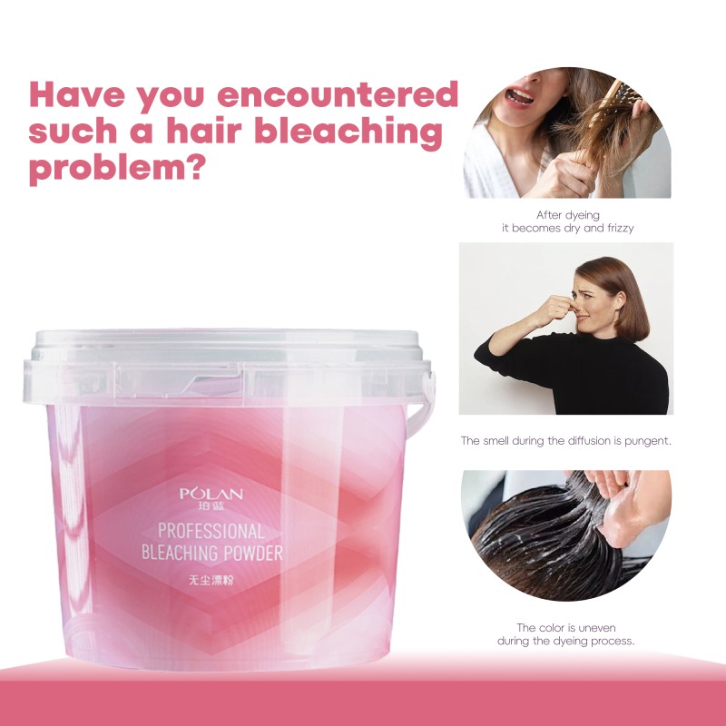 Hair Bleaching Powder 1000g - Purple Fast Fading Formula