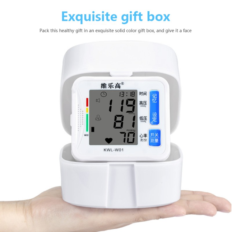 Smart Blood Pressure Monitor Factory - Wrist Large Screen Home Use