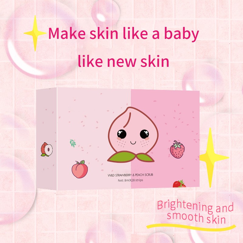 Strawberry Facial Scrub Factory - Wild Fruit Nourishing Exfoliator