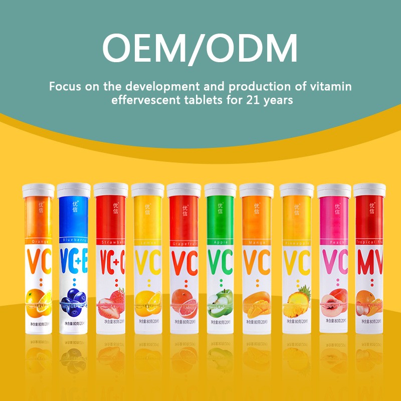 Vitamin C Effervescent Tablets Factory - Immunity Improving Supplement