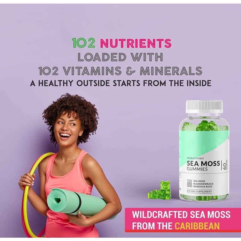 Seaweed Gummies Factory - Immune System Thyroid Bone Support