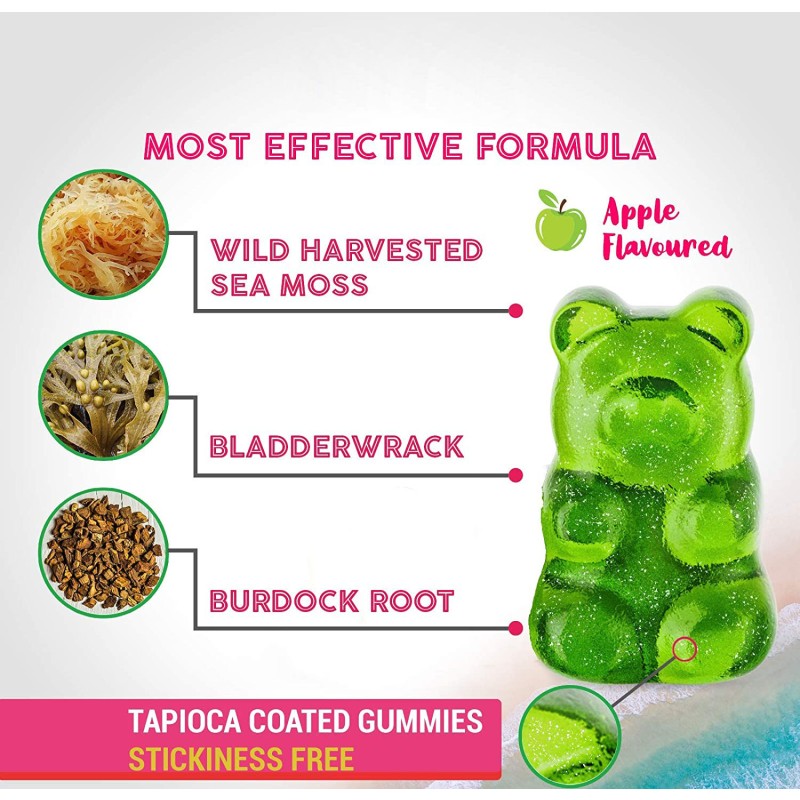 Seaweed Gummies Factory - Immune System Thyroid Bone Support