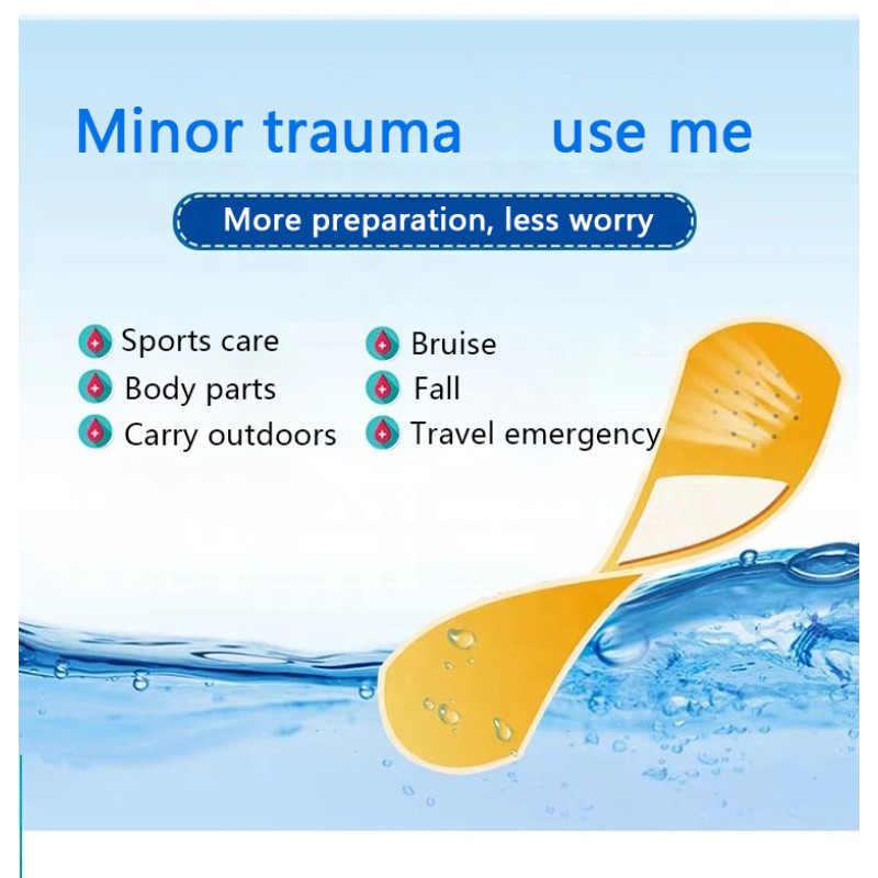 Waterproof Band Aid Factory - Strong Adhesion Elastic Wound Care