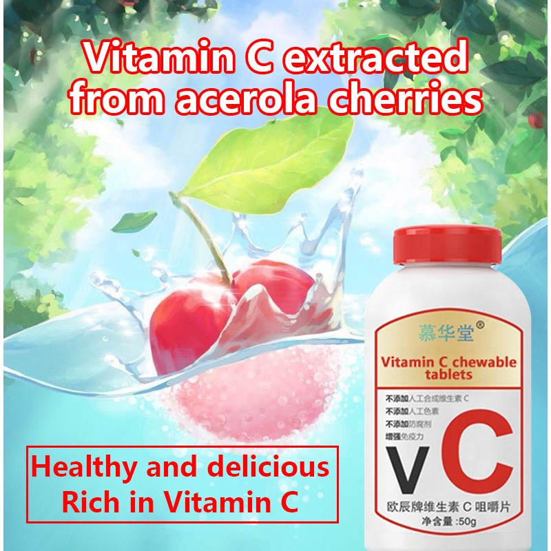 Chewable Vitamin C Tablets Manufacturer - Health Supplement All Ages