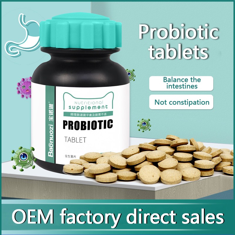 Pet Probiotic Tablets Manufacturer - Dog Cat Multivitamin Conditioning