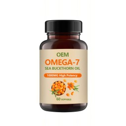 Sea Buckthorn Softgels - Omega 7 Supplement