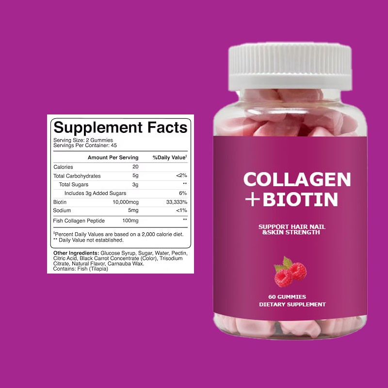 Biotin Gummies - Hair Growth Supplement