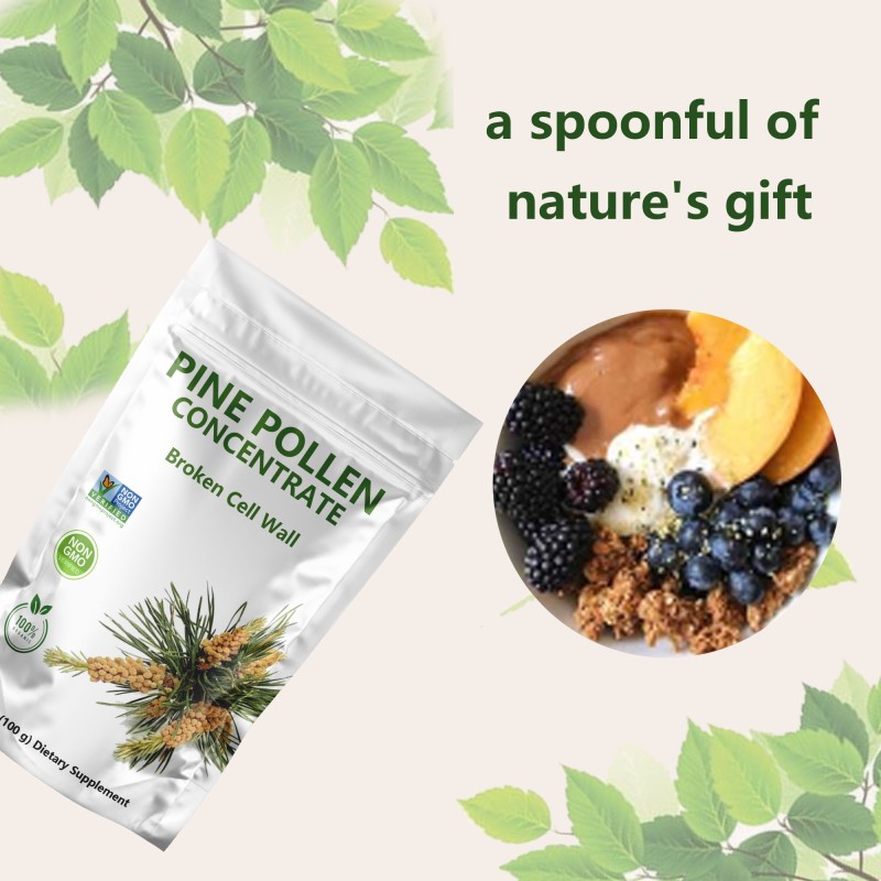 Pine Pollen Powder - Raw Natural Supplement