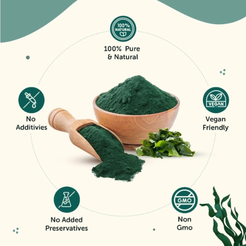 Chlorella Powder - Organic High Protein Food Grade