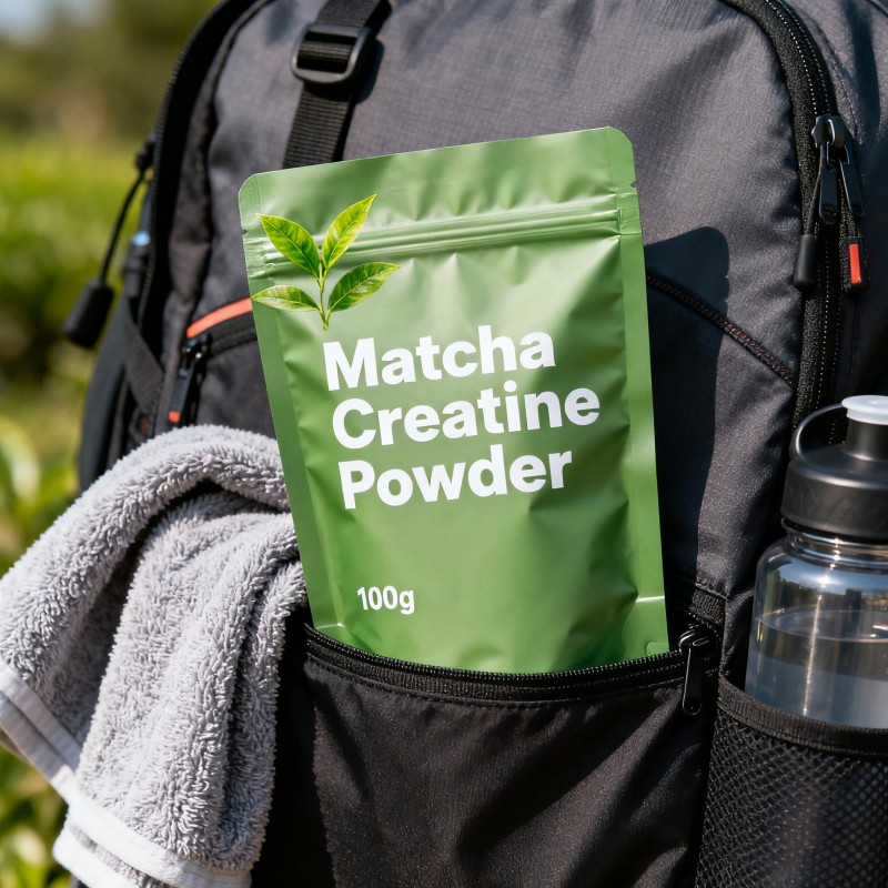 Matcha Creatine Powder - Private Label Supplement Factory
