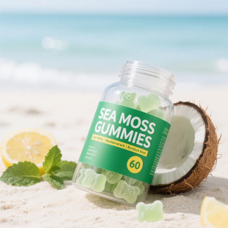 Sea Moss Gummies - Vegan Bladderwrack Blend