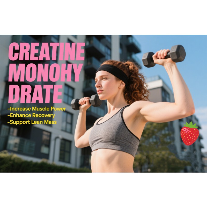 Creatine Monohydrate Powder - Pre Workout Supplement