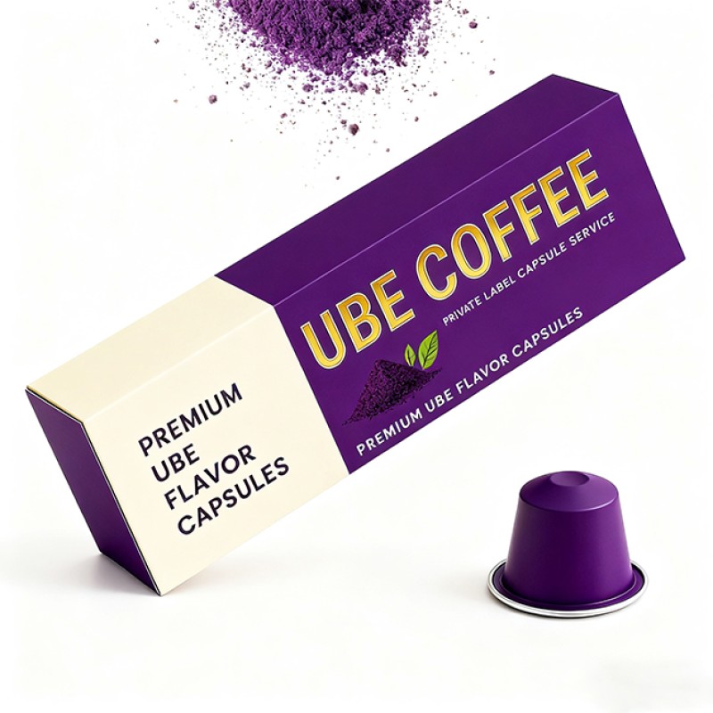 UBE Tea Capsules - OEM Matcha Coffee Pods Factory