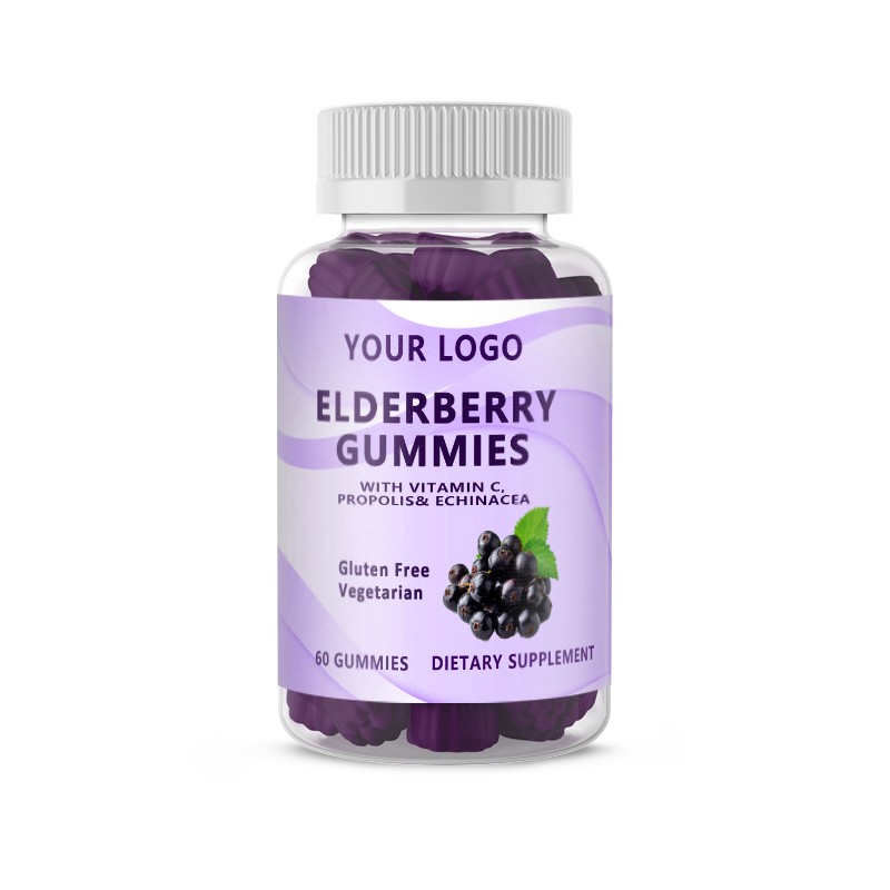 Elderberry Gummies - Vitamin C Zinc Supplement