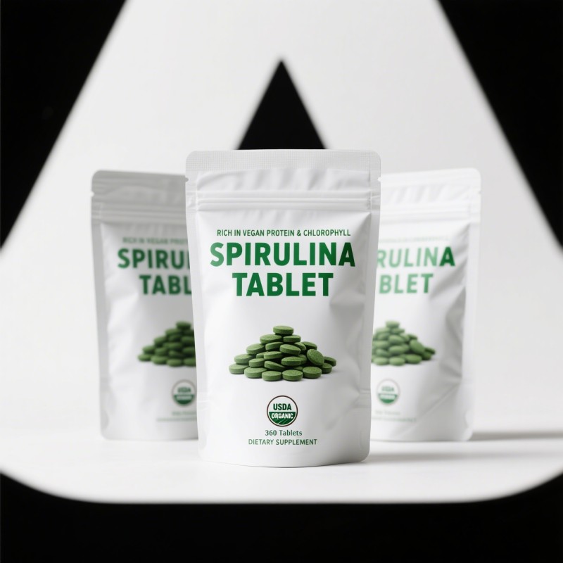 Spirulina Tablets - Vegan Protein Supplement