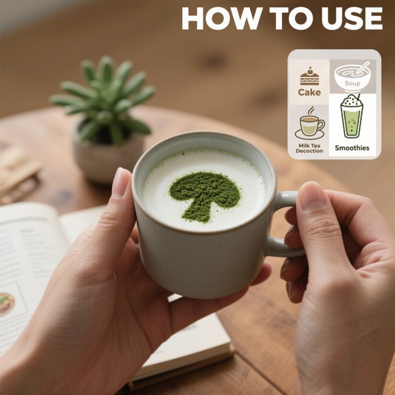 Mango Matcha Powder - Custom Flavored Green Tea