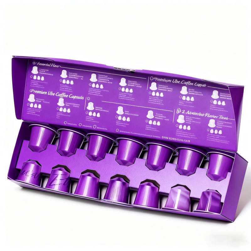 UBE Tea Capsules - OEM Matcha Coffee Pods Factory