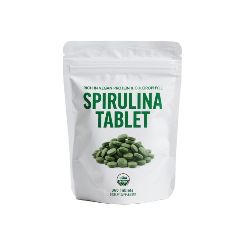 Spirulina Tablets - Vegan Protein Supplement