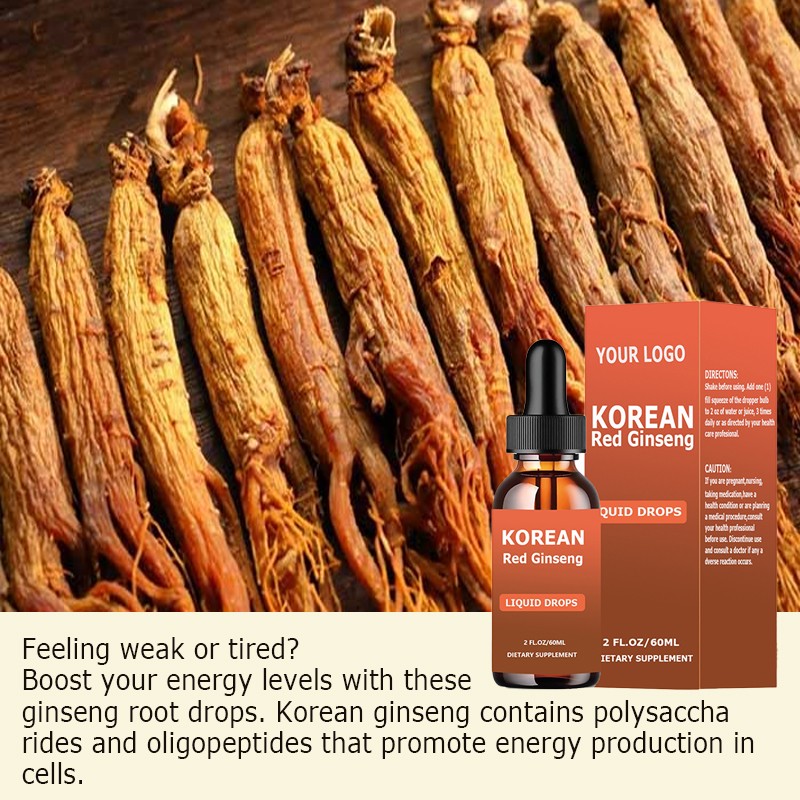 Ginseng Drops - Korean Red Asian Extract