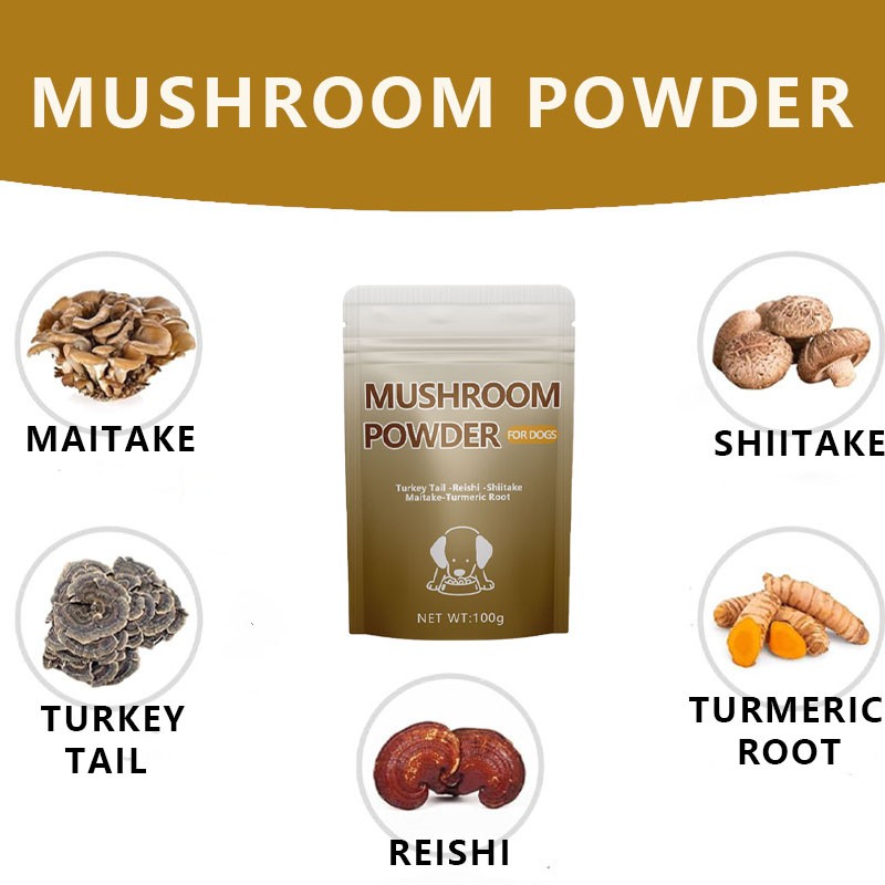 Turkey Tail Mushroom Powder - Pet Supplement