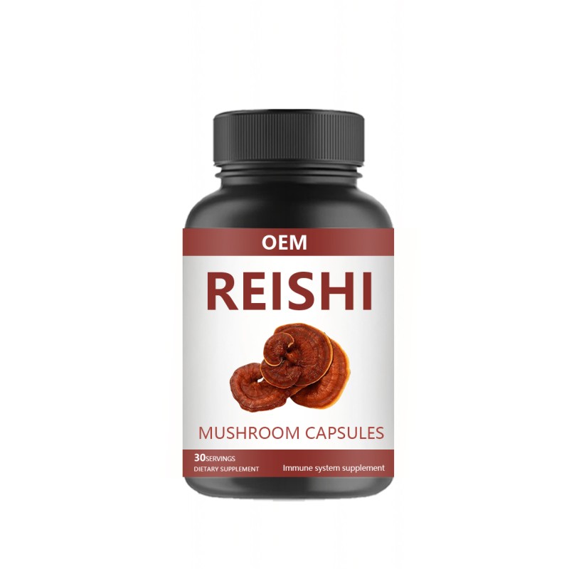 Reishi Mushroom Capsules - Natural Extract Supplement