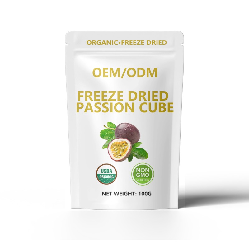 Freeze Dried Passion Fruit - OEM Fruit Cubes