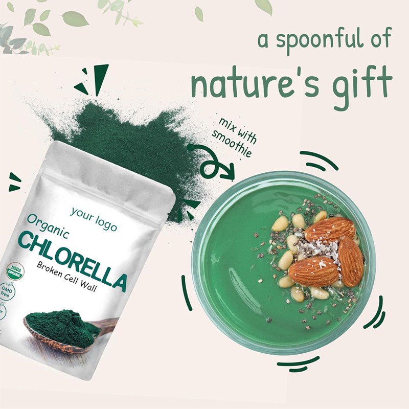 Chlorella Powder - Organic High Protein Food Grade