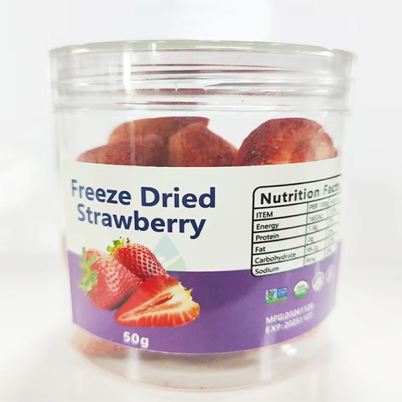 Freeze Dried Strawberry - OEM Organic Snack Slices