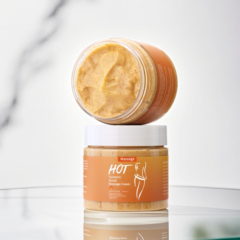 Turmeric Scrub Factory - Whitening Exfoliating Heating Massage