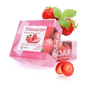 Strawberry Soap Manufacturer - Rice Handmade Whitening Glycerin