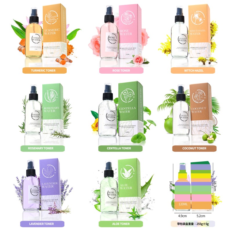 Face Toner Factory - Rose Coconut Turmeric Moisturizing