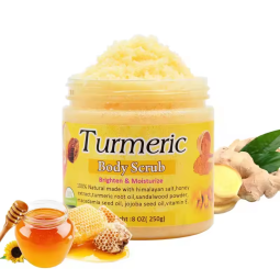 Turmeric Body Scrub - Organic Whitening Exfoliating