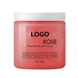 Rose Face Scrub - Natural Whitening Cleansing Gel