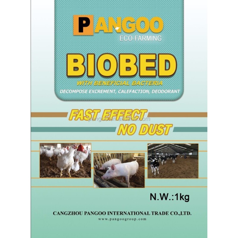 PANGOO BIOBED Improve Feed Efficiency for Piglet, Pig, Sow Use Bacteria