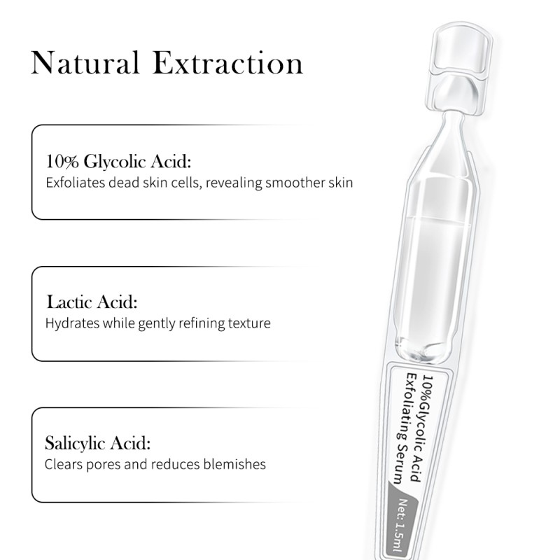 Glycolic Acid Serum 10% - Pore-Clearing Formula