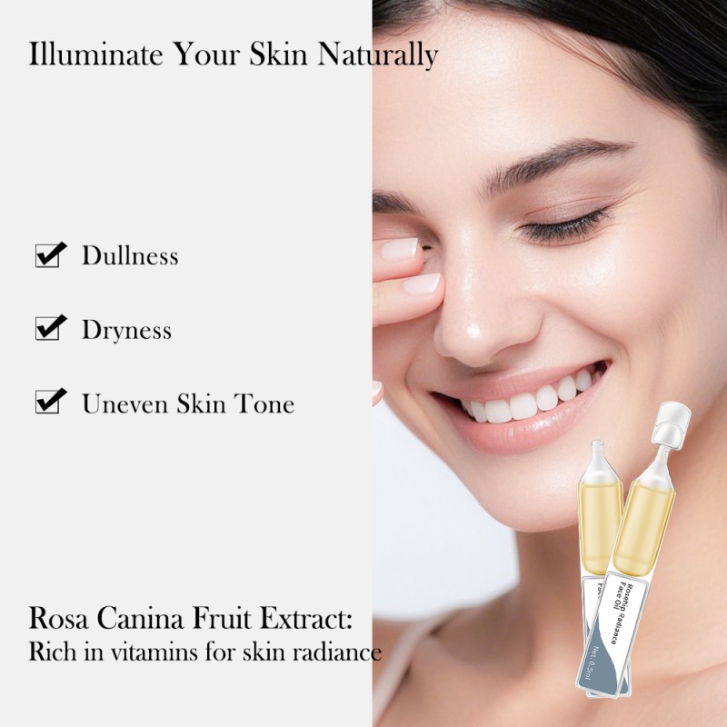 Rosehip Face Oil - Radiance Serum Ampoules Supplier