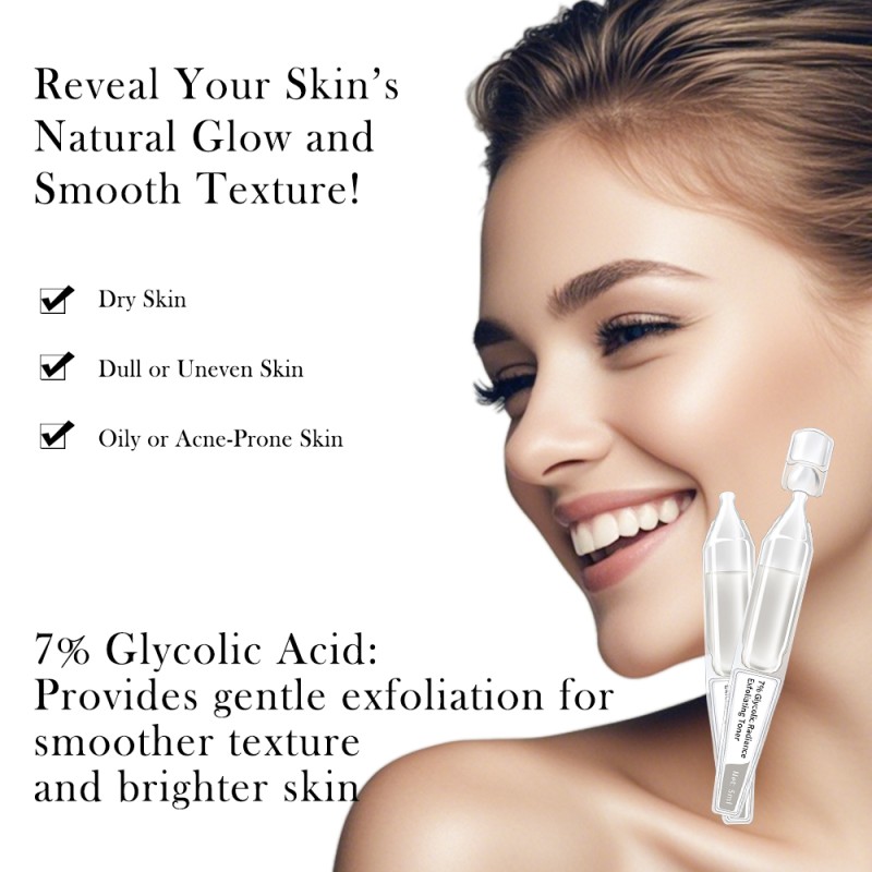 Glycolic Toner 7% - Rosa Flower Brightening Care