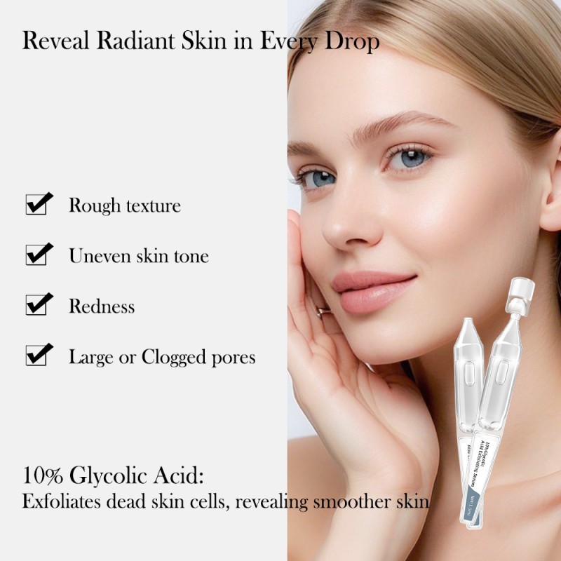 Glycolic Acid Serum - 10% Exfoliating Smoothing