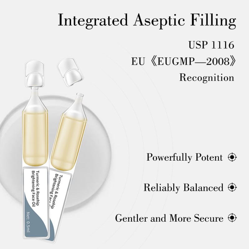 Turmeric Serum - Rosehip Brightening Ampoules