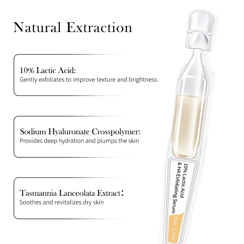 Lactic Acid Serum 10% - OEM Exfoliating Hydrating
