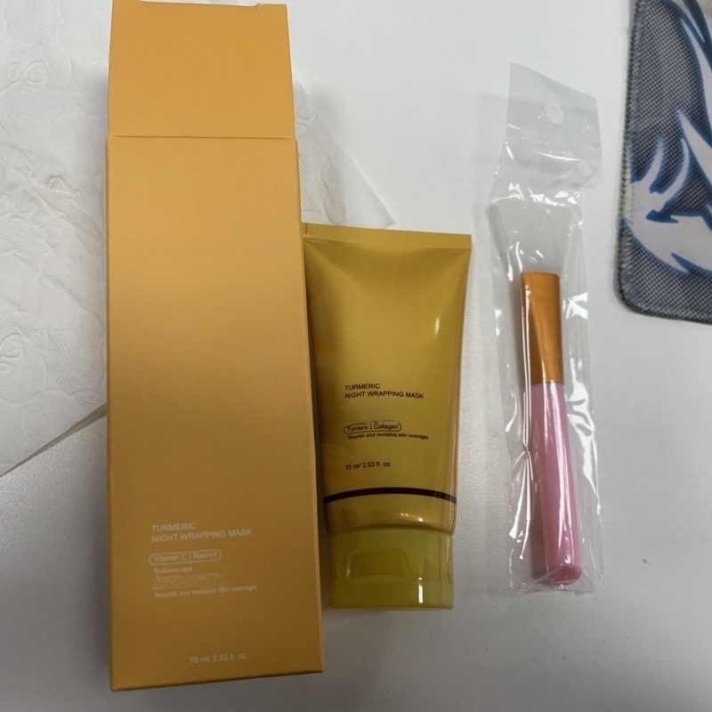 Kojic Acid Peel Mask 75ml - OEM Turmeric Overnight Treatment