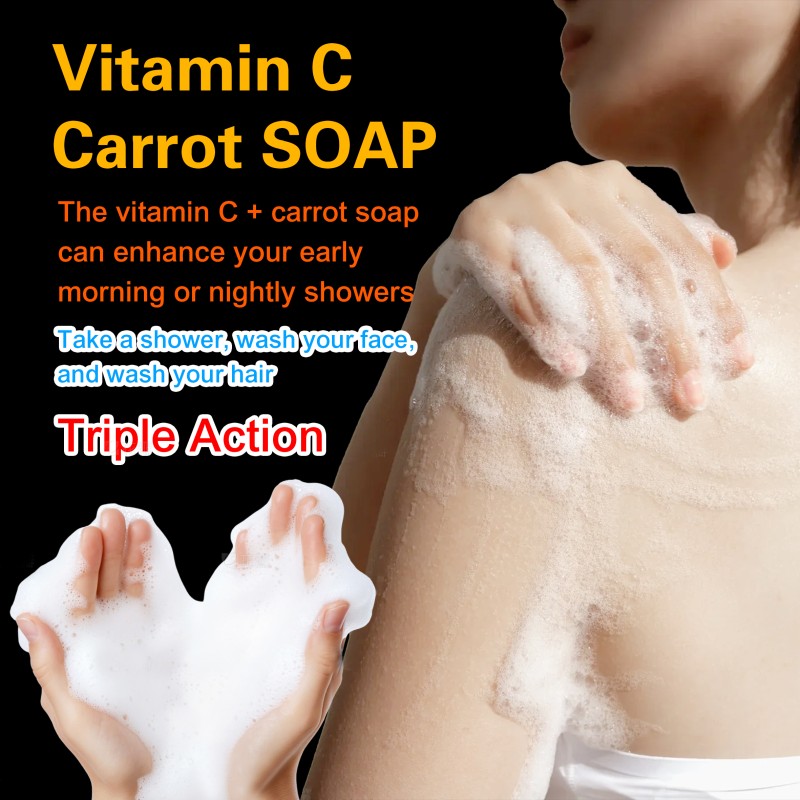 Hyaluronic Acid Soap - Vitamin C Carrot Extract